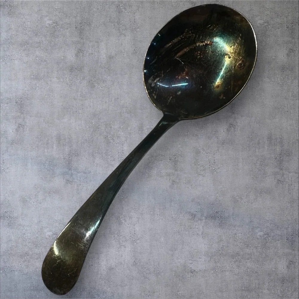 Vintage Sauce Ladle, Small -‎ Silver Plate, Made in England